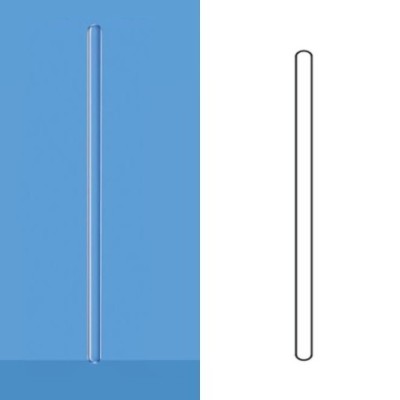 Borosil 9 x 205 (mm) Glass Stirrer Rod 9850209 image-1