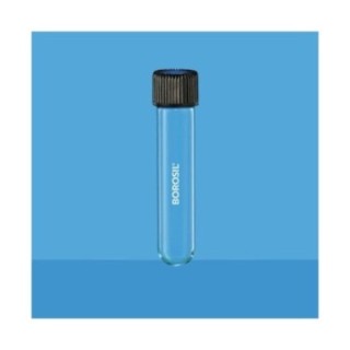 Borosil 5ml Round Bottom Culture Tubes Clear PP Cap 9900005 image-1