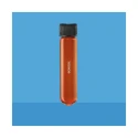 Borosil 60ml Round Bottom Culture Tubes Amber PP Cap 9901013 image-1
