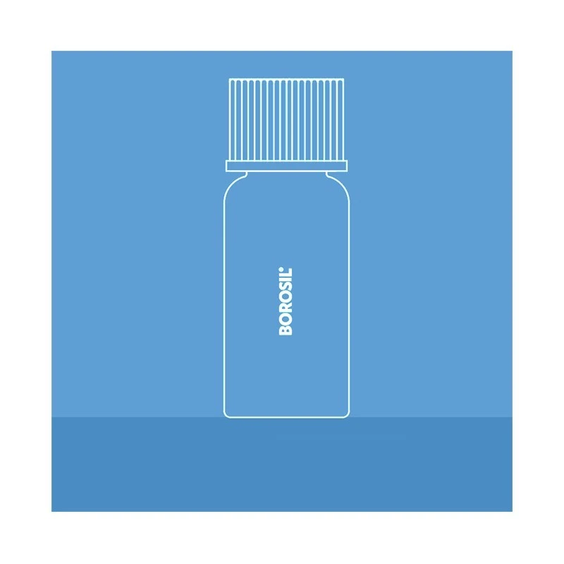Borosil 15 ml Certified Sampling & Storage Vials