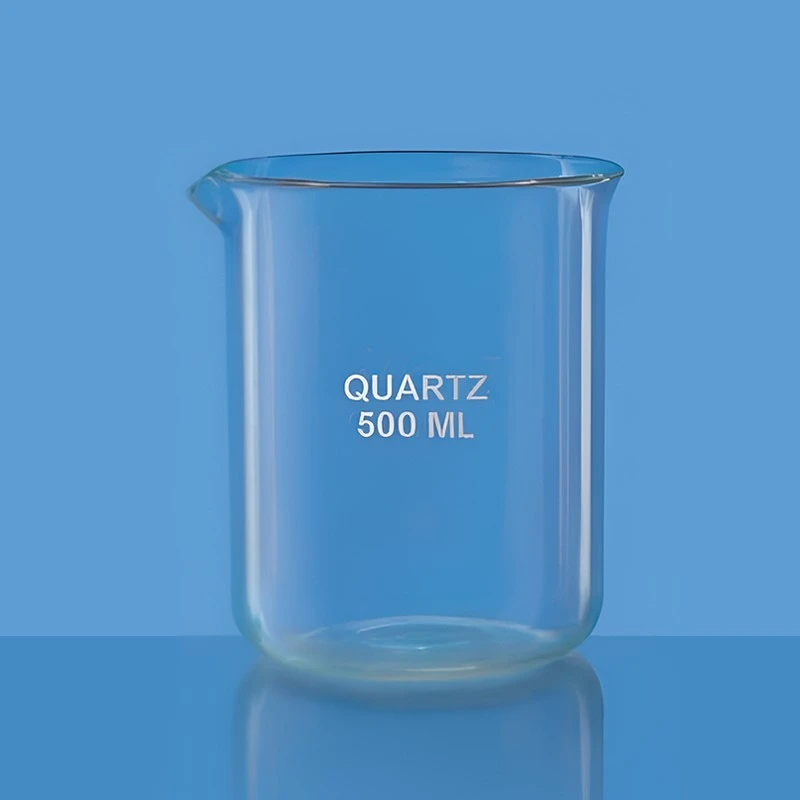  Borosil 250 ml Quartz Low Form Beaker With Spout 1002021 image-2