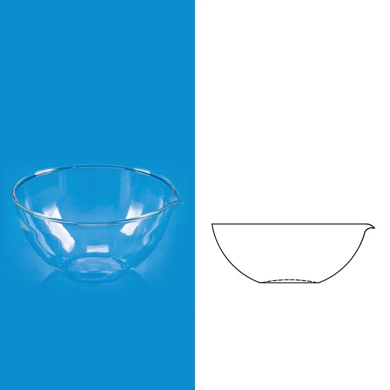 Borosil 45 ml Quartz Round Dishes/Basins With Spouts 3185042 image-1