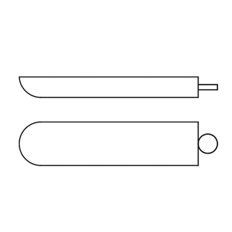  Borosil 12 x 77 (mm) Quartz Combustion Boats With Handle 3186Q01 image-3