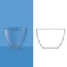 Borosil 3190015 - 80 ml Quartz Crucibles Without Lid