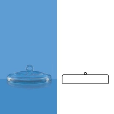 Borosil 50 ml Lids For 3190-Quartz Crucibles 3191012 image-1