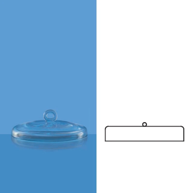 Borosil 50 ml Lids For 3190-Quartz Crucibles 3191012 image-1