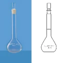 Borosil 10ml Quartz Volumetric Flask I/C Quartz Stopper 5644006 image-1