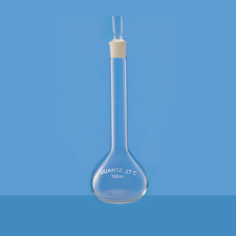  Borosil 25ml Quartz Volumetric Flask I/C Quartz Stopper 5644009 image-2