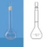 Borosil 5644012 - 50 ml Quartz Volumetric Flask With I/C Quartz Stopper, Class B