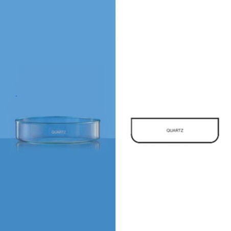 Borosil 14 mm Quartz Circular Capsules 8600Q01 image-1