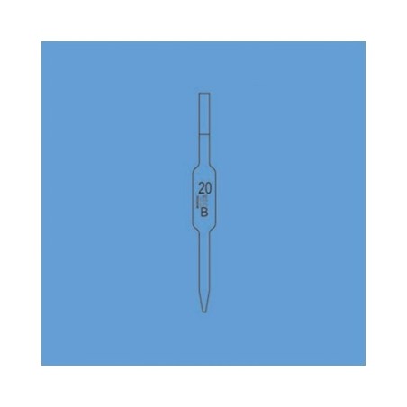 Borosil 1ml Quartz Volumetric Pipettes Class B 7104001 image-1