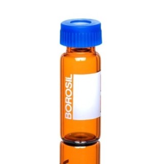 Borosil 2ml Screw HPLC Vial 9mm Screw Top Amber Vials 2022PBS114 image-1
