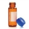 Borosil VC02A009PBS125 - 2 ml Screw HPLC Vial & Closure (9mm Screw Top Amber Vial USP Type I) (Pack of 100)