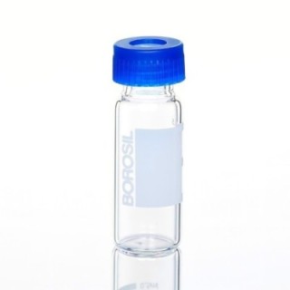 Borosil 2ml Screw HPLC Treated Vial 9mm Clear Vials 2022PBSUM1T image-1