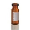 Borosil VO06AF2000C000 - 6 ml Glass Vial, Amber, 20 mm Crimp Neck (Pack of 100)