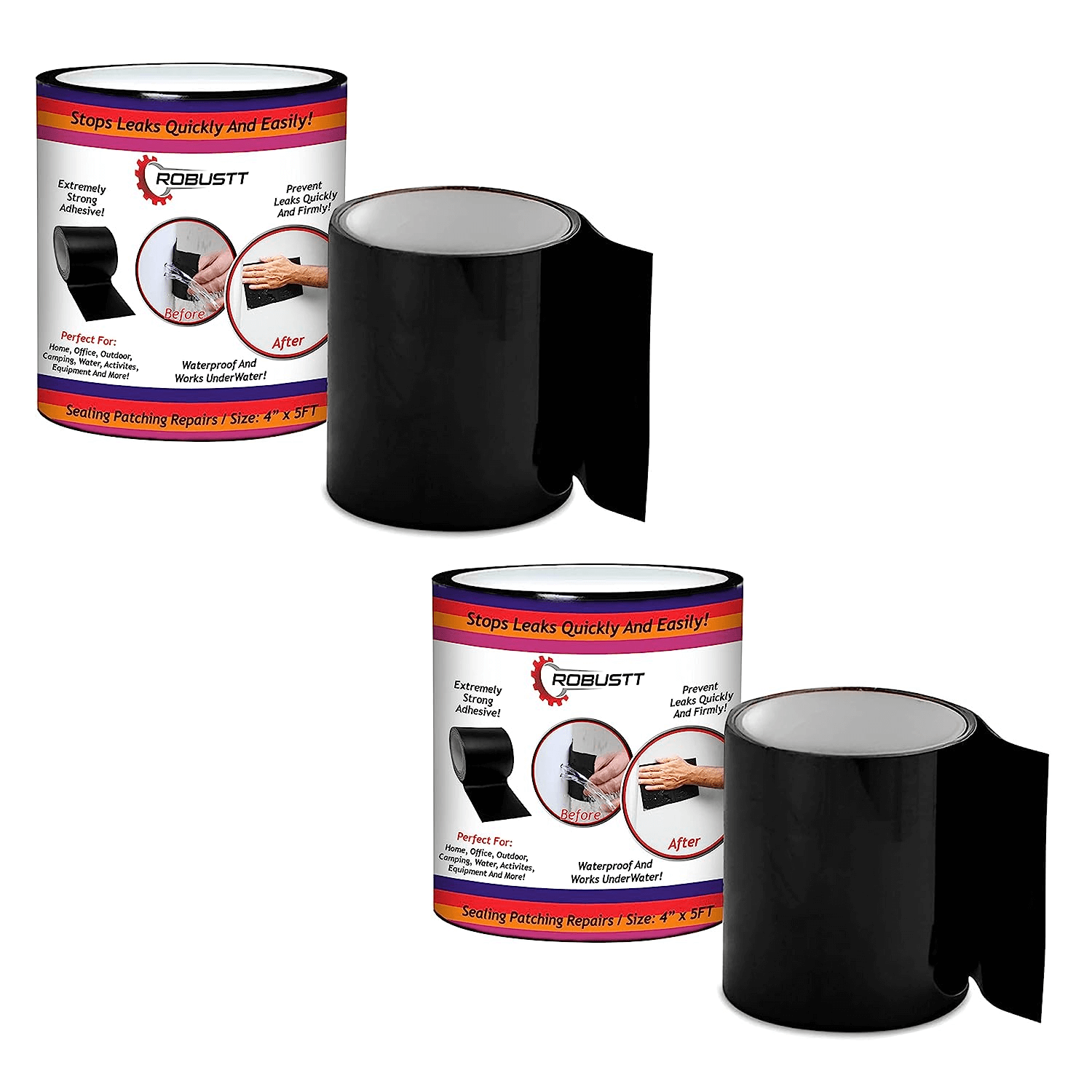 robustt-flex-tape-10cm-x-1-5m-black-color-rubberized-waterproof-tape-for-leak-surfaces-pack-of-2