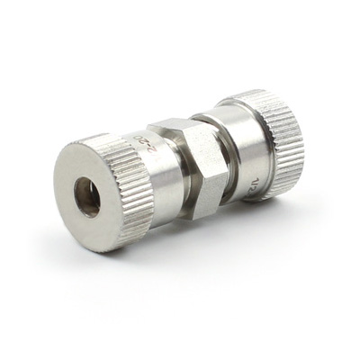 Compression Tube Fitting Union 1/2 Tube OD Adapter Stainless Steel 31
