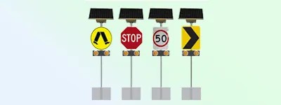 Solar Road Signs