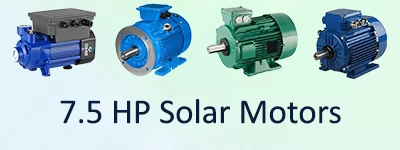 7.5 HP Solar Motors