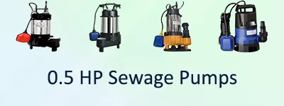 0.5 HP Sewage Pumps