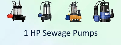1 HP Sewage Pumps