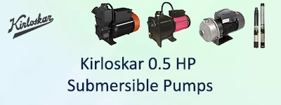 Kirloskar 0.5 HP Submersible Pumps