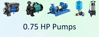 0.75 HP Pumps