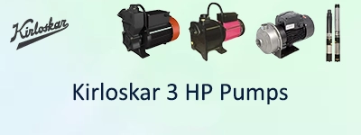 Kirloskar 3 HP Pumps