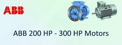 ABB 200 HP - 300 HP Motors