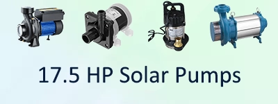 17.5 HP Solar Pumps