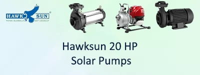 Hawksun 20 HP Solar Pumps