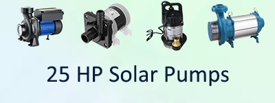 25 HP Solar Pumps