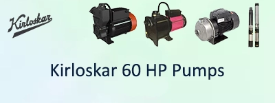 Kirloskar 60 HP Pumps