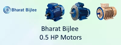 Bharat Bijlee 0.5 HP Motors