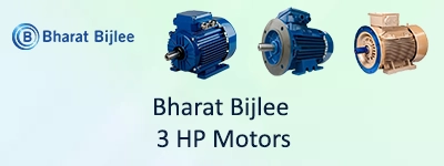 Bharat Bijlee 3 HP Motors