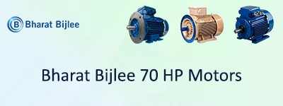 Bharat Bijlee 70 HP Motors