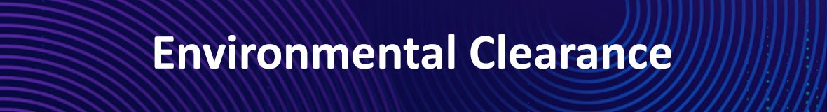 Environmental Clearance