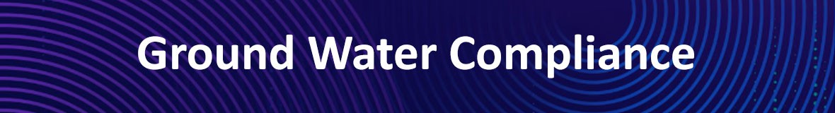 Ground Water Compliances