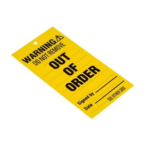Lockout Tags