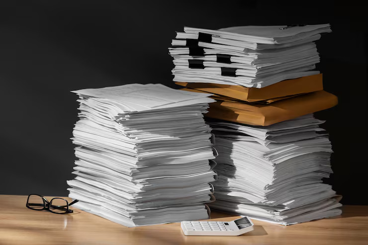 Scattered documents